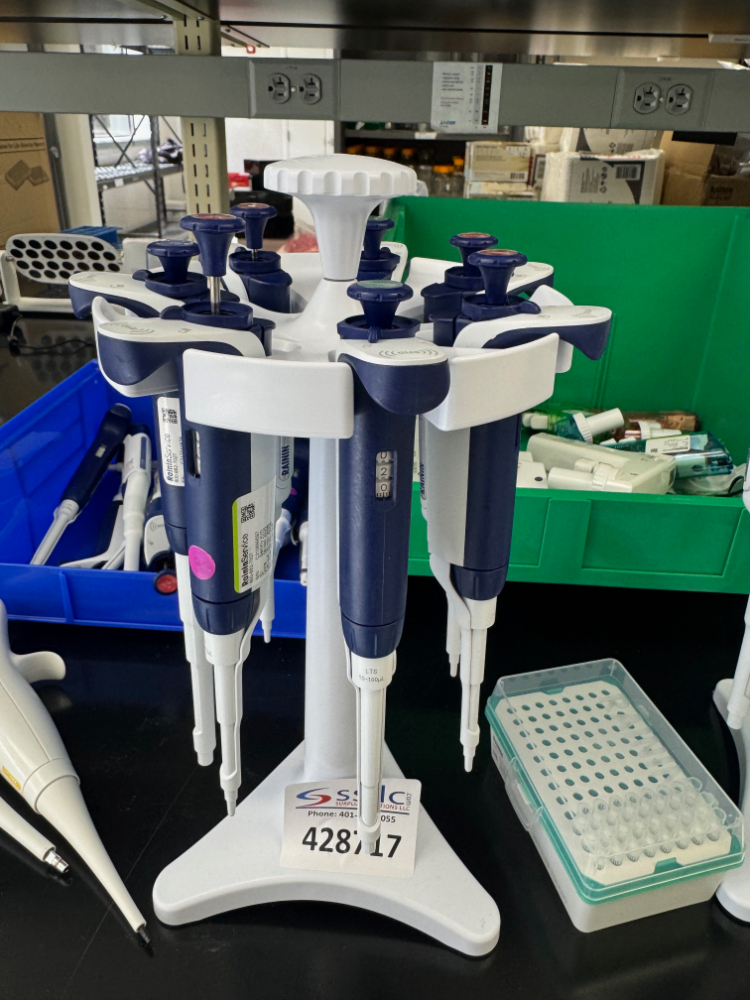 Image of Rainin Pipet-Lite XLS Single Channel Pipettes - Quantity 7